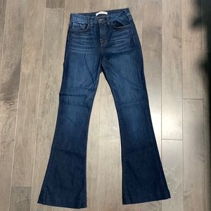 J Brand High Rise Flare Jeans